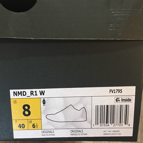 Mint green Adidas nmd_r1 sneakers. - Picture 2 of 7